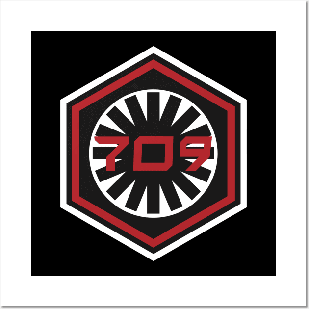 First Order 709 Insignia Wall Art by ImperialTraderCo